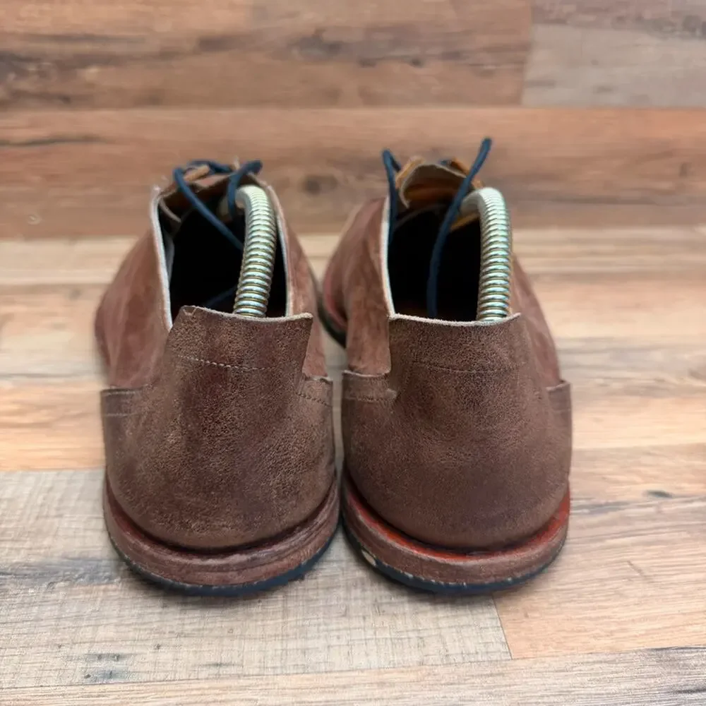 Timberland Boot Company Men's size 10 Brown Leather Lace-Up Dress Shoes